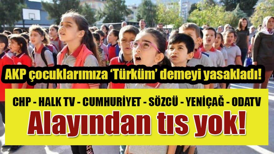 ​​​​​​​AKP Andımızı  kaldırdı CHP'den tıs yok!  Halk Tv ve Cumhuriyet suskun