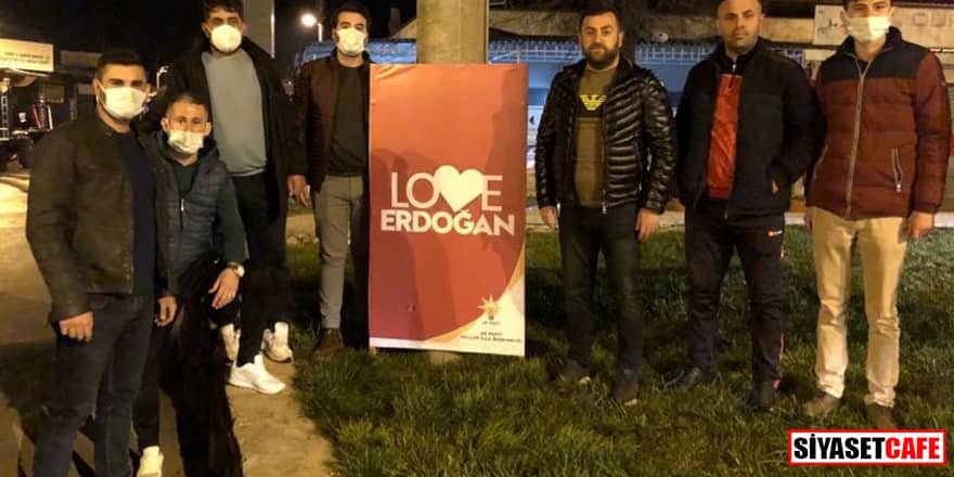 İzmir’de gergin anlar; CHP’li belediye Erdoğan pankartlarını toplattı
