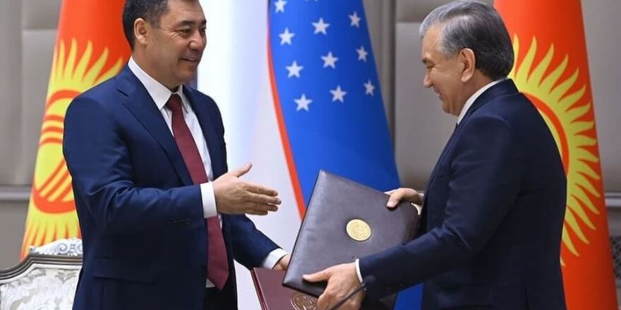 Bir ilk yaşandı: Özbek ve Kırgız Cumhurbaşkanları Rusça konuşmadılar