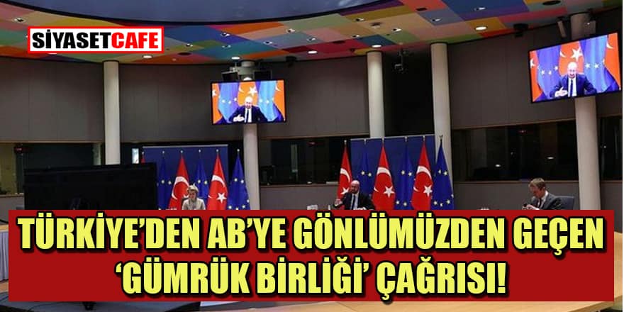 Erdoğan'dan Von Der Leyen'e: 'Gümrük Birliği Anlaşması güncellenmeli!'