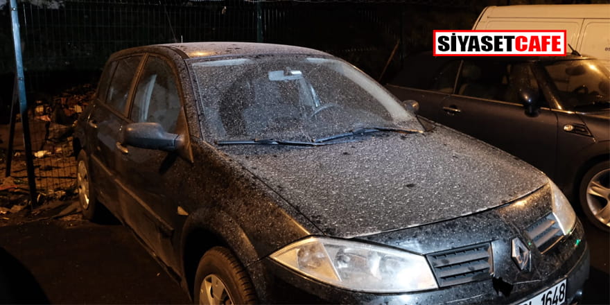 İstanbul'a gece çamur yağdı oto yıkayıcılar doldu taştı