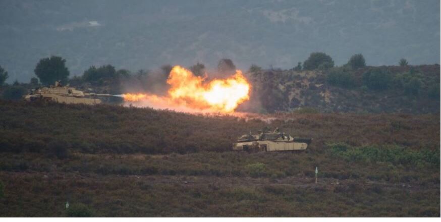 ABD tankları Türk bölgesinde atış eğitimi yaptı