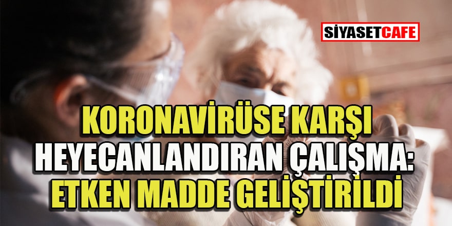 Koronavirüse karşı heyecanlandıran çalışma: Etken madde geliştirildi