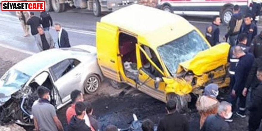 Şırnak'ta feci kaza: 4 ölü, 2 yaralı