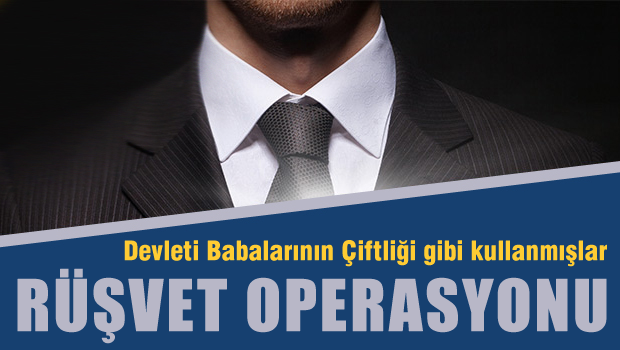 İstanbul'da rüşvet operasyonu