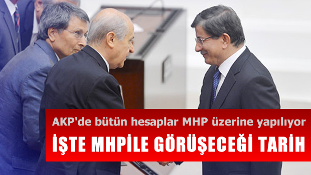 Davutoğlu'nun MHP ile görüşeceği tarih netleşti