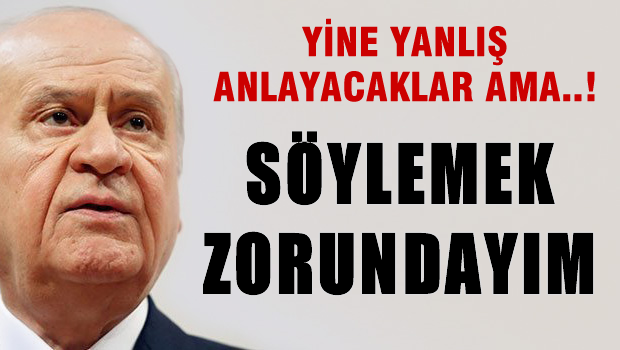 Bahçeli'den 'fanus' açıklaması