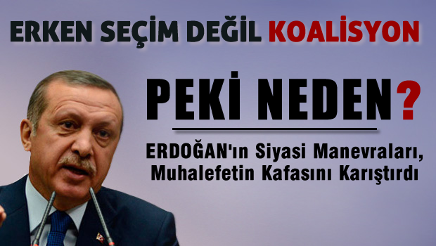 Erdoğan aslında erken seçim istemiyor