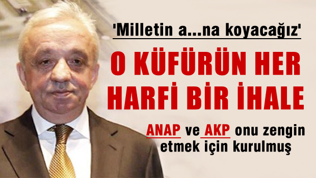 O küfrün her harfi bir ihale!