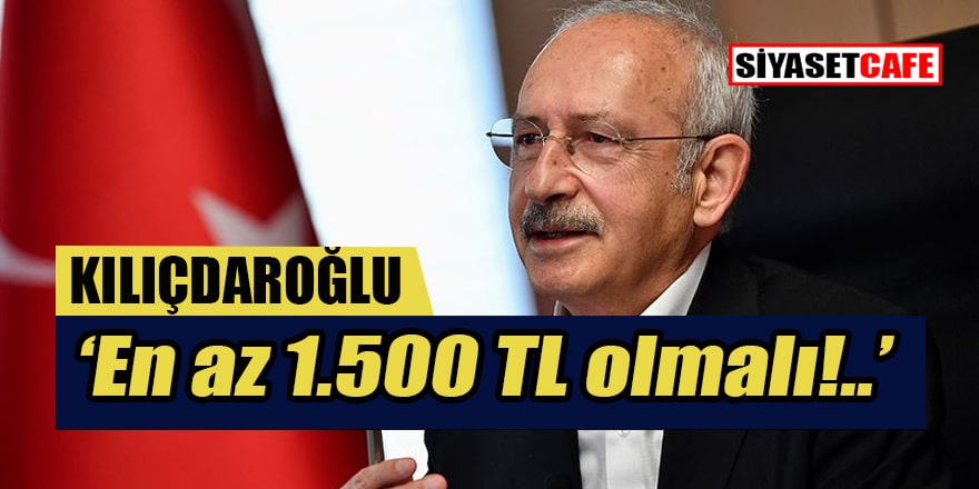 Kılıçdaroğlu'ndan 'ikramiye zammı' önerisi: 1.500 olsun...