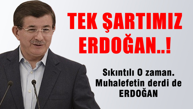 Davutoğlu: Hiçbir önyargı ve ön şartımız yok ama