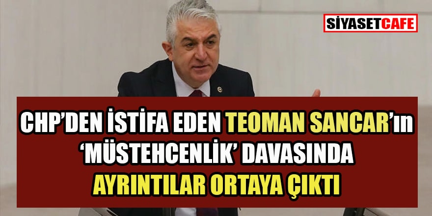 CHP'den istifa eden Teoman Sancar'a 'müstehçen'lik  tuzağının ayrıntıları ortaya çıktı