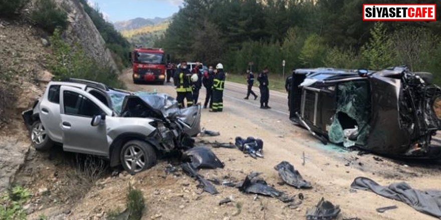 Adana'da feci kaza: 3 ölü, 3 yaralı