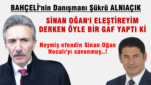 Bahçeli'nin Başdanışmanı ile MHP'li vekil bir birine girdi
