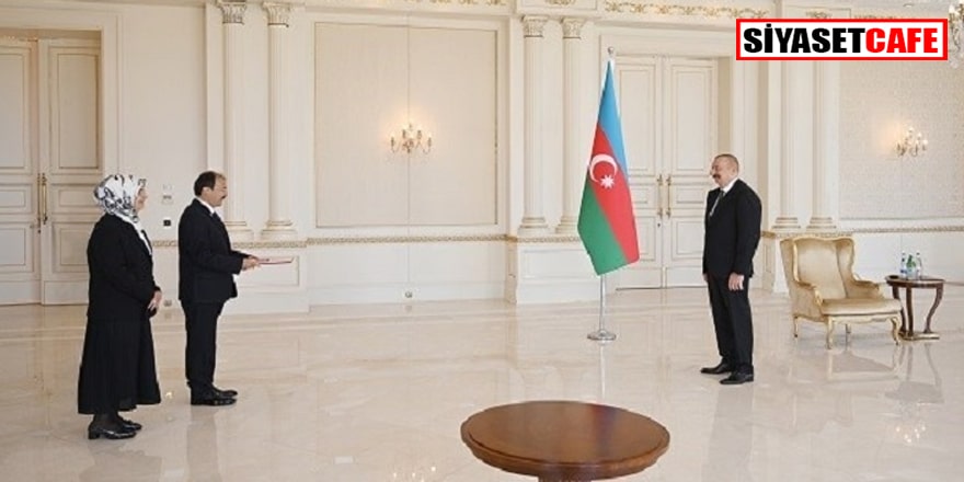 Türkiye'nin Bakü Büyükelçisi'nden Aliyev'e güven mektubu