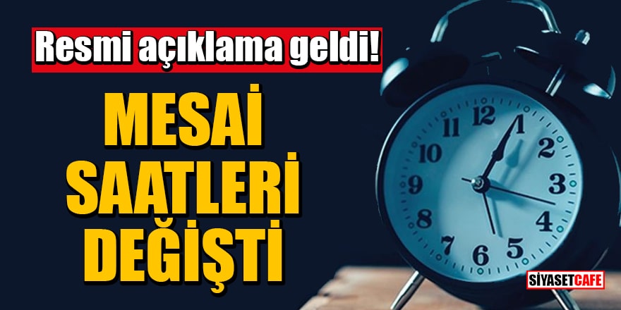 Resmi açıklama geldi! Bankaların mesai saatleri değişti