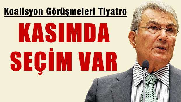 Koalisyon Görüşmeleri Tiyatro; Kasımda Seçim Var