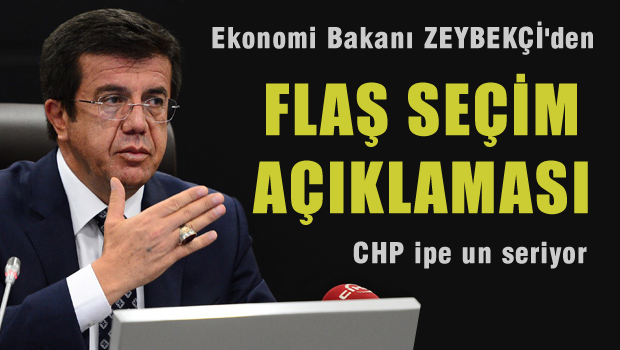 Bakandan flaş seçim açıklaması!