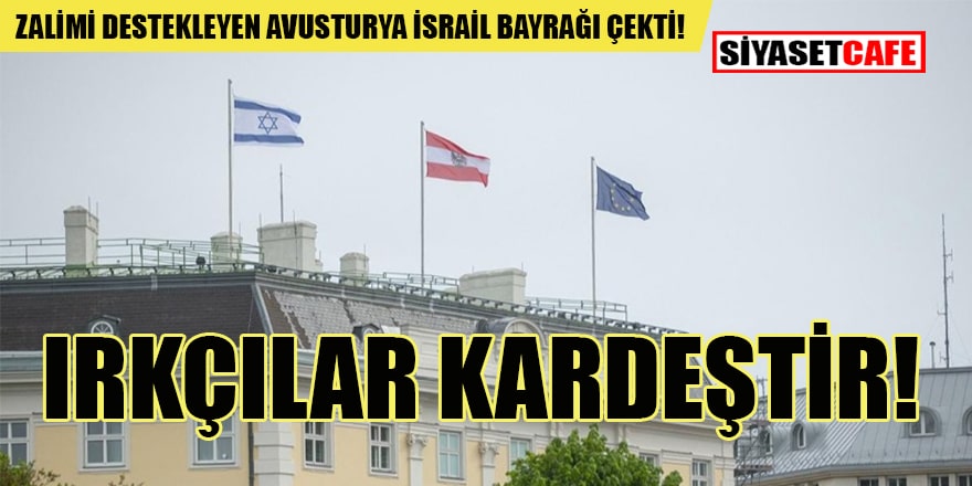 Başbakanlık binasına İsrail bayrağı çektiler! Zalimin yanında saf tuttular!