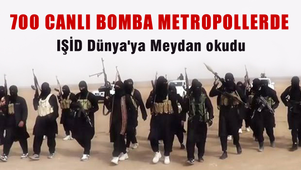 700 IŞİD'çi  canlı bomba dünyaya yayıldı