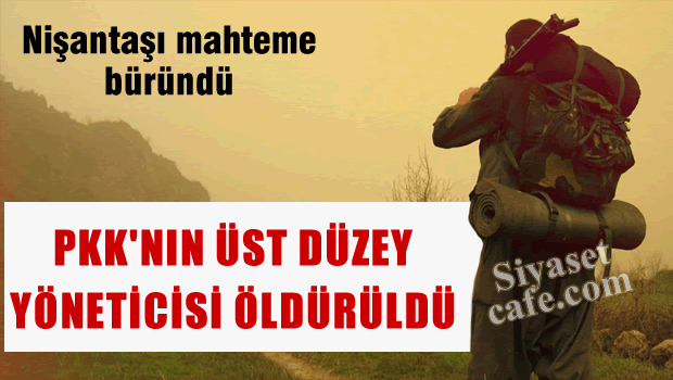 PKK'nın üst düzey yöneticisi öldürüldü