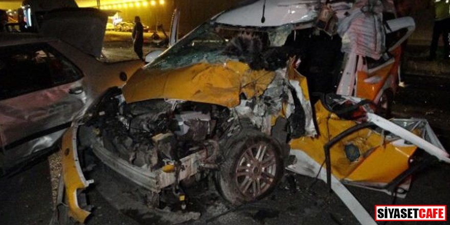 Diyarbakır'da feci kaza: 2 ölü, 8 yaralı