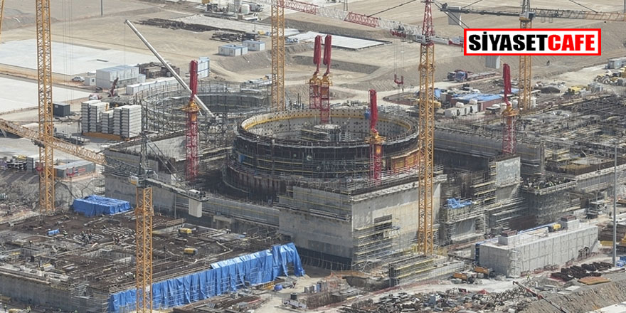 Akkuyu'da birinci güç ünitesi reaktör basınç kabının kurulması tamamlandı