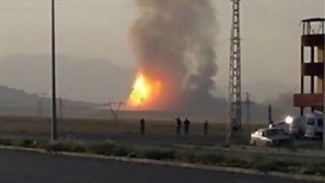 PKK, Doğalgaz Boru Hattına Saldırdı
