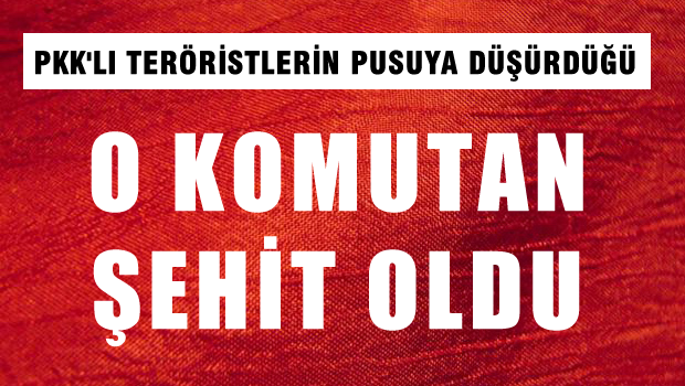 Silahlı Saldırıya Uğrayan Garnizon Komutanı ŞEHİT OLDU!