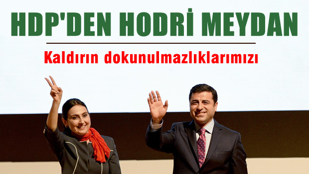 Demirtaş'tan FLAŞ dokunulmazlık kararı