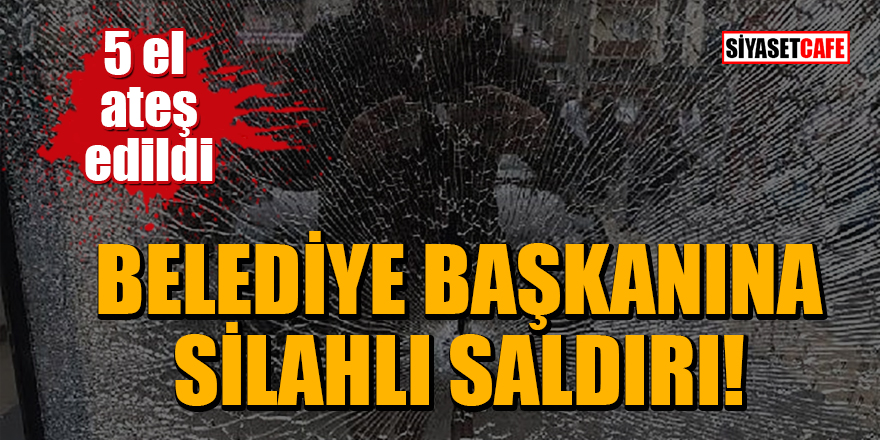 Trabzon'da Belediye Başkanı Mustafa Bıyık'a silahlı saldırı!