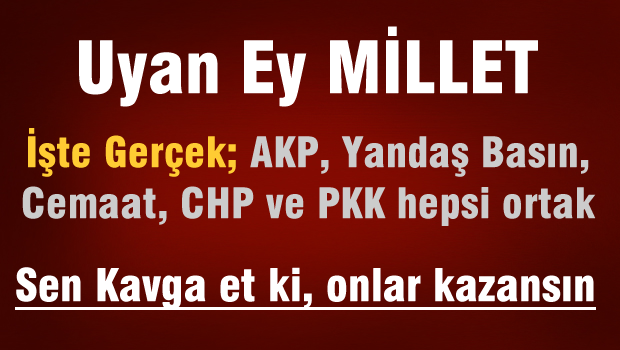 Uyan Ey TÜRKOĞLU 'Sizi kavga ettirip, kaymağı ortak yiyorlar'