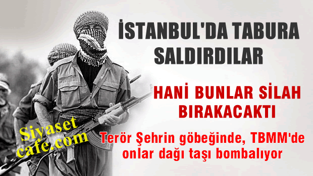 İstanbul Maltepe'de tabura saldırdılar!