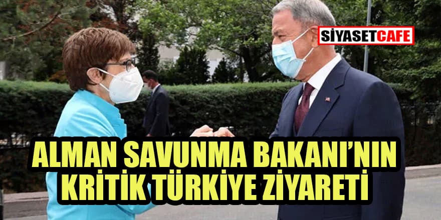 Bakan Akar Alman mevkidaşıyla görüştü