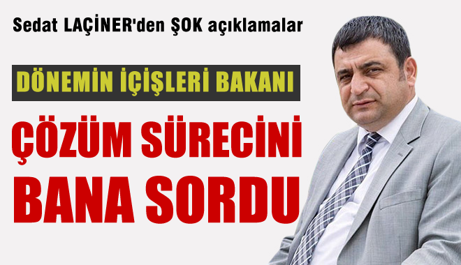 Sedat Laçiner, Çözüm Sürecindeki Skandalı Açıkladı