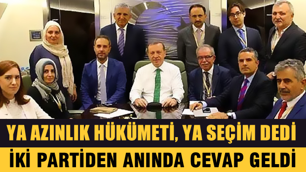 'Ülkeyi seçime götürecek azınlık hükümeti olabilir'