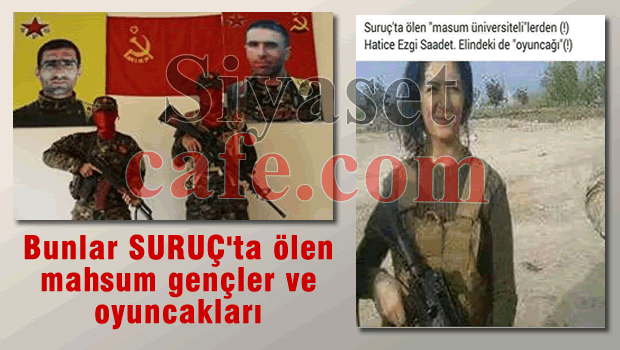 Suruç'ta hayatını kaybeden gençler(!) ile ilgili sosyal medyada şok fotoğraflar ortaya çıktı