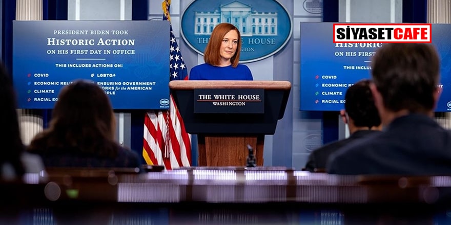 Beyaz Saray Sözcüsü Jen Psaki'den Afganistan işgali itirafı