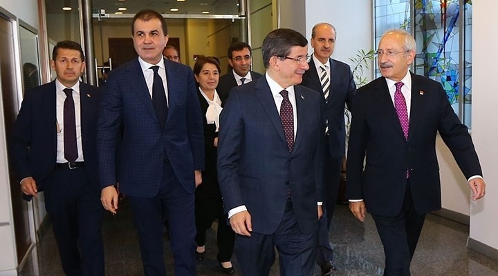 Davutoğlu ve Kılıçdaroğlu pazartesi günü görüşecek