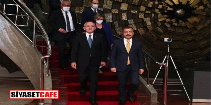 Kılıçdaroğlu, Merkez Bankası Başkanı Kavacıoğlu ile görüştü