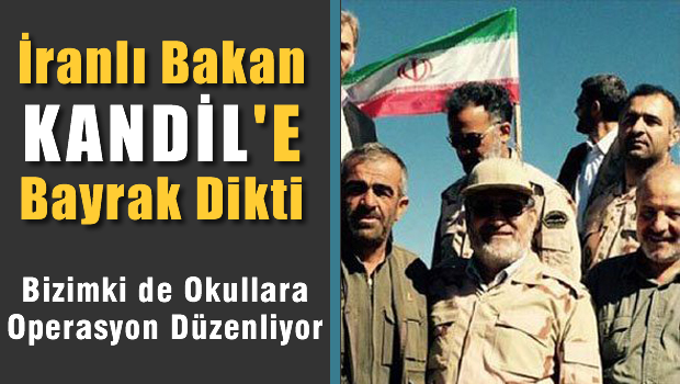 İran İçişleri Bakanı, asker elbisesi giyip Kandil'e çıktı