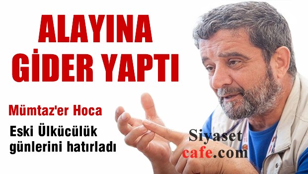 Mümtaz'er Türköne, alayına gider yaptı