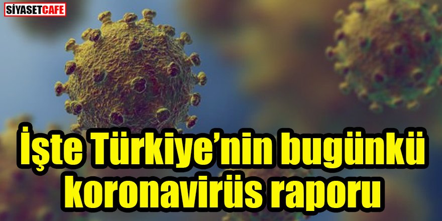 6 Kasım koronavirüs tablosu