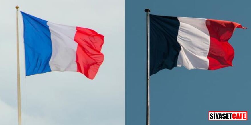Macron, kimseye sormadan bayrağın rengini değiştirdi