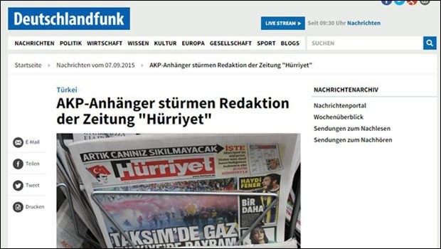 Hürriyet'e saldırıyı dış basın böyle gördü