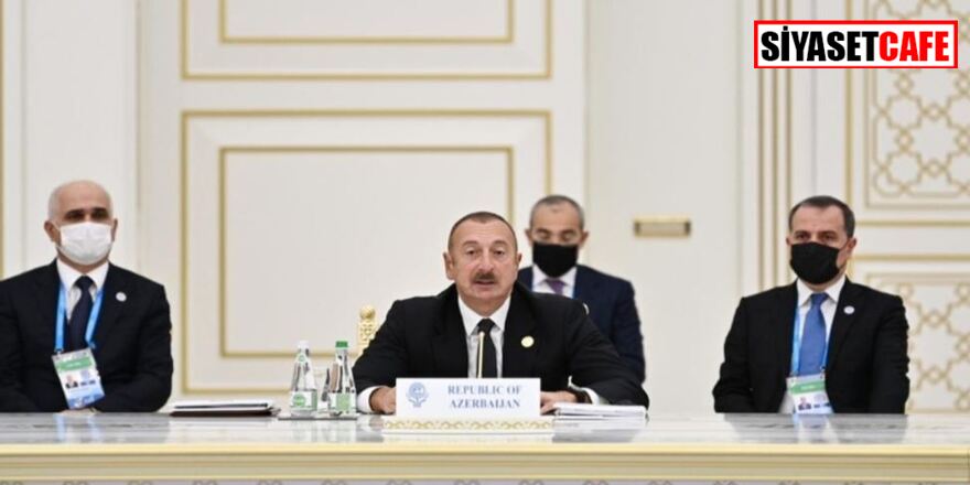 İlham Aliyev'den 'Zengezur Koridoru' açıklaması