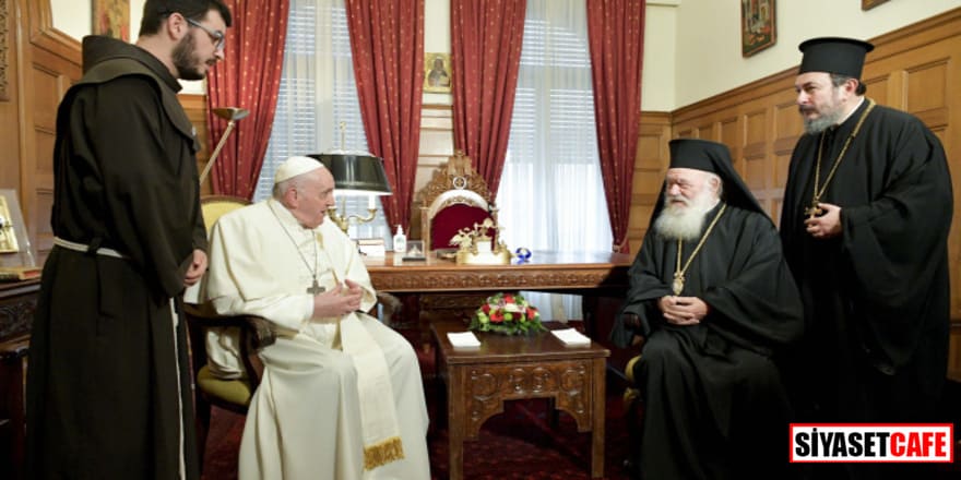 Ortodoks rahipten Papa'ya: 'Papa, sen bir kafirsin'