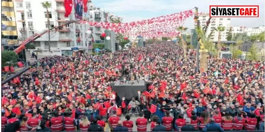 CHP'nin Mersin'deki mitingine kaç kişi katıldı? İşte açıklanan sayı!