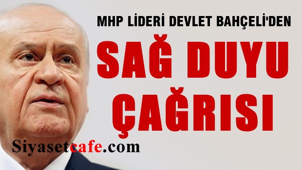 Bahçeli'den 'sağduyu' açıklaması
