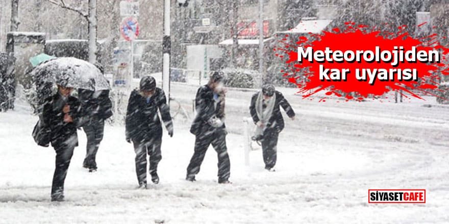 İstanbul'da kar yağışı için tarih açıklandı